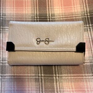 Jessica Simpson Gray with gun metal hardware Accents